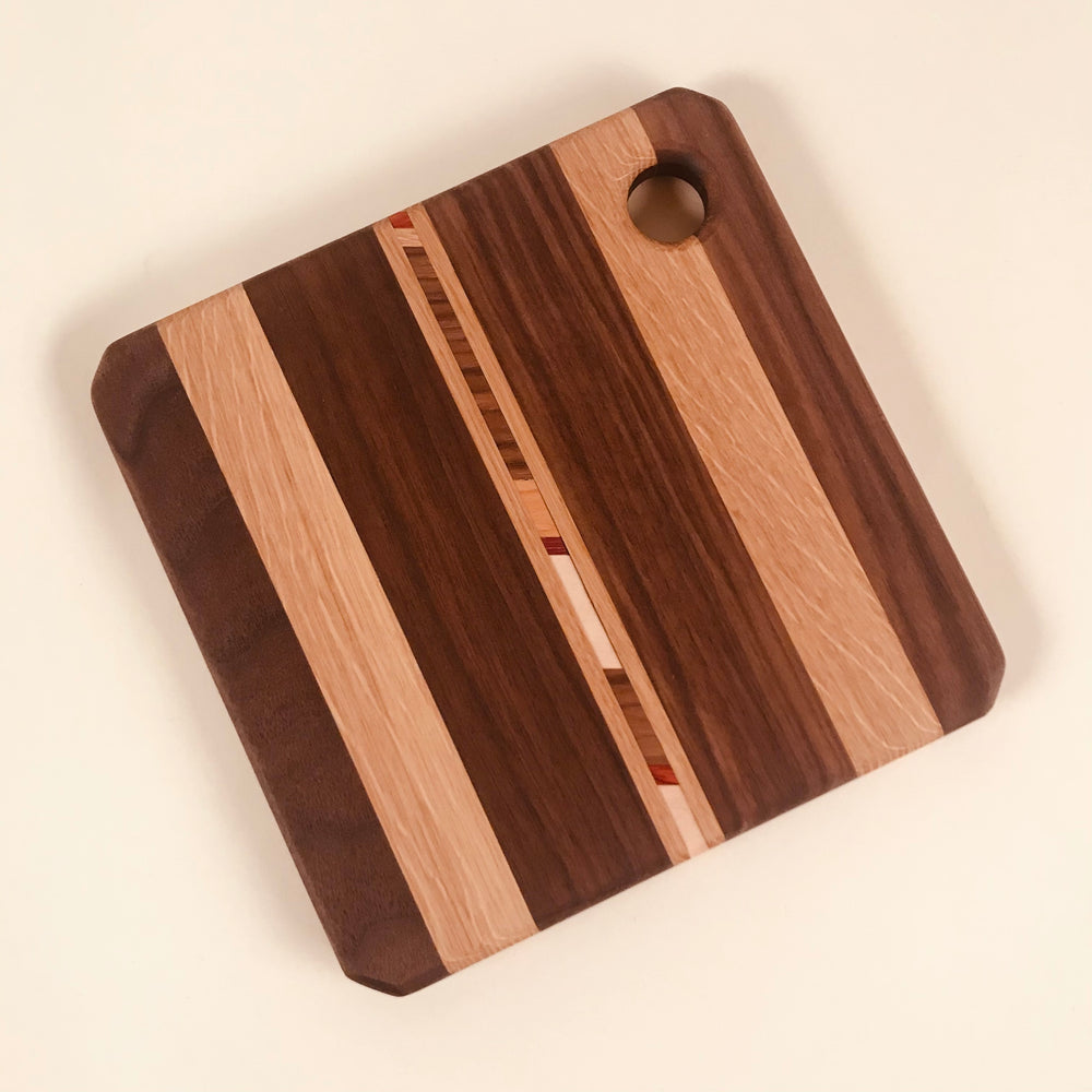 Cutting Board: Square Kei & Molly Textiles, LLC Cutting Board: Square Kei & Molly Textiles, LLC