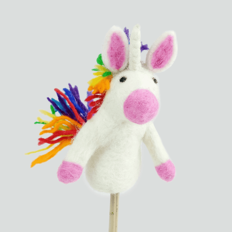 Unicorn Finger Puppet