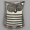 Roos Foos pewter magnets: Owl